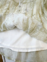 Floral Print V-Neck With Pearl Accents,